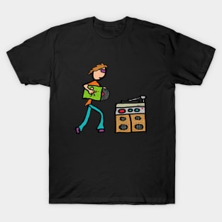 Vinyl Record Collector T-Shirt